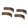 4PCS Club Car Brake Shoes 70794G01 JG5‑F5330‑00 Replacement for EZGO TXT Gas Elec 97‑09.5
