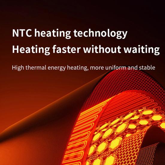 3-in-1 Ankle Foot Massager Heat Vibration & Air Compression Therapy Relieve Neuropathy Pain Heating Pad Health Gift for Parents Friends