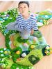 Moss Coaster Rug Kit: Beginner-Friendly Mori Style Doormat Gift Set