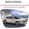 Passenger Side Mirror Lower Glass Replacement For 2011 2012 2013 2014 2015 2016 2017 2018 Volkswagen VW Passat Jetta Beetle - For Volkswagen VW
