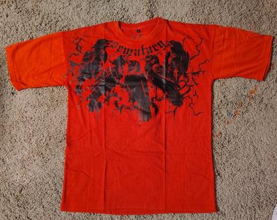 Affliction x Sematary Grafisch T-shirt – Zeldzaam Kraai Ontwerp – Maat 4XL – NIEUW & VERZEGELD