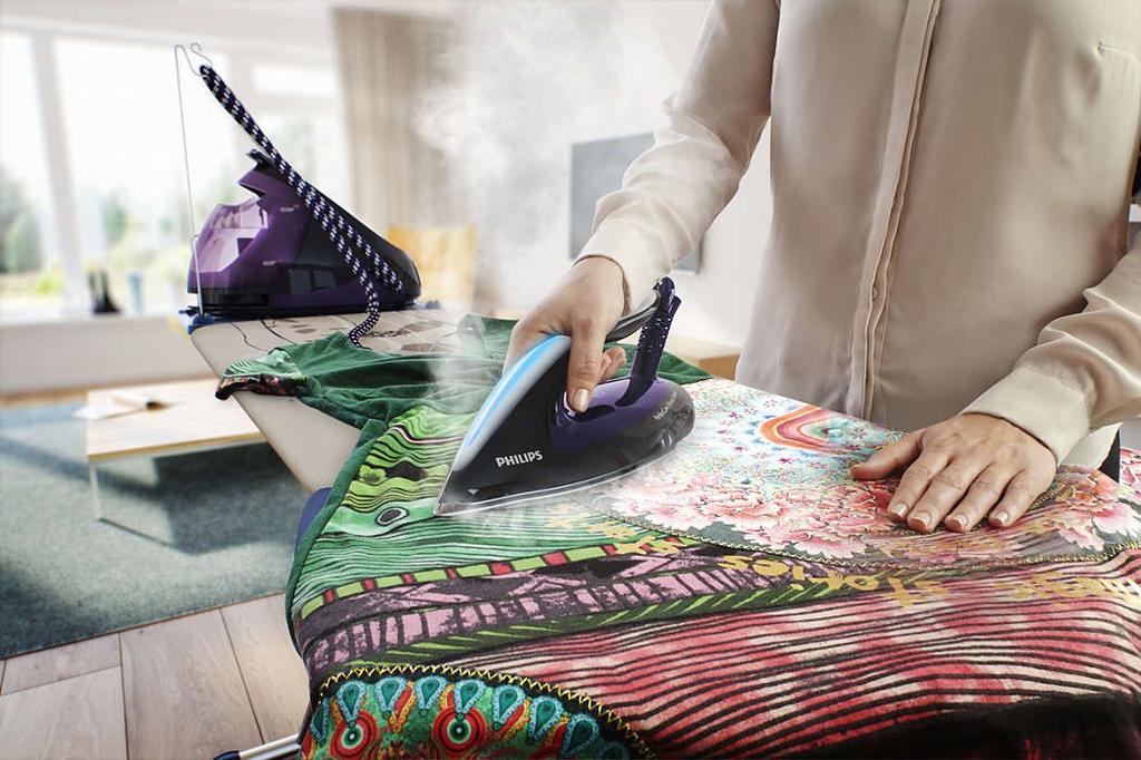 Philips perfectcare elite gc9650/80 steam generator iron White