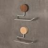 Solid Wood Toilet Paper Roll Holder Bathroom  Roll Paper Storage Rack Bathroom Accessories Self Provided Adhesive Is Required
