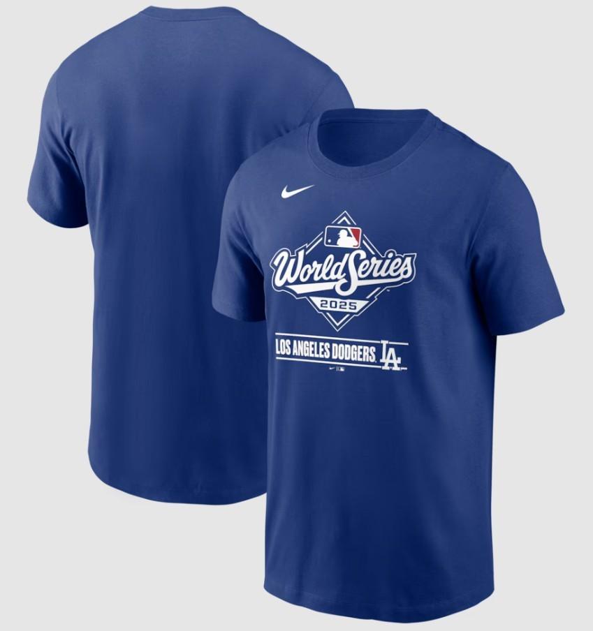 

Dodgers 2025 World Series Icon T-Shirt - Royal Size S-5XL Reprint Unisex T-Shirt XXXXL