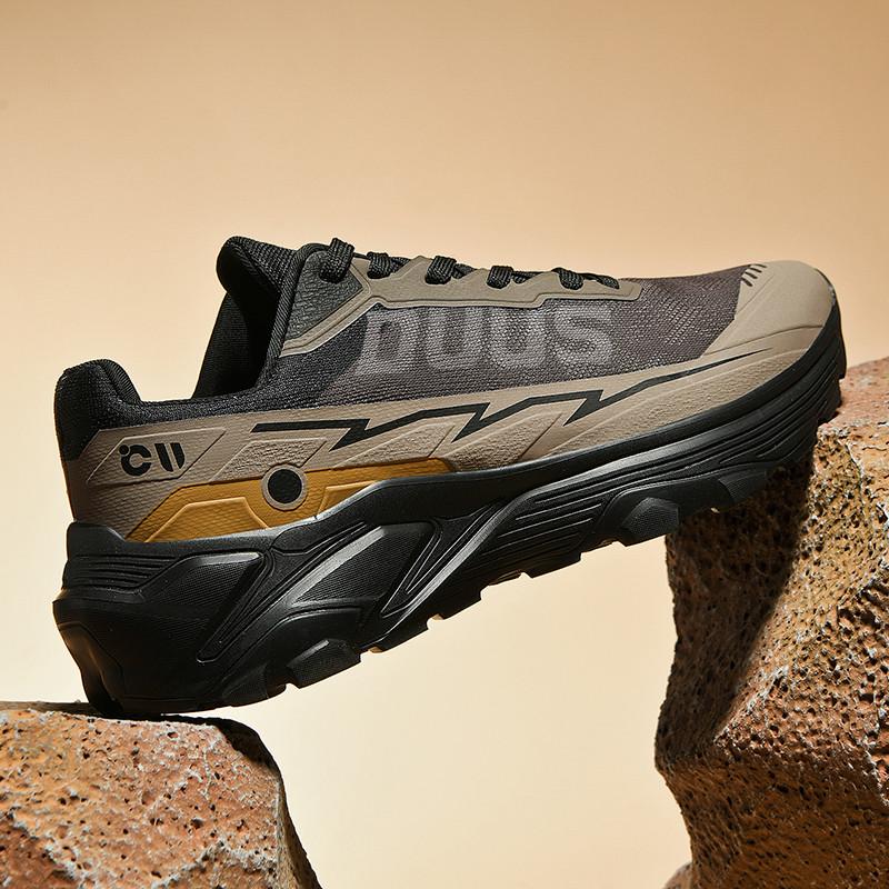 Herren-Laufschuhe, atmungsaktiv, Sport-Sneaker zum Schnüren, bequem, lässig, Wanderschuhe, Sportschuhe für das Training
