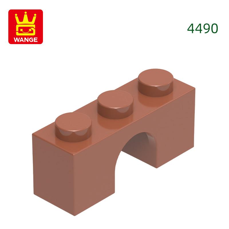 97Pcs/Lot 4490 Arch 1x3 Building Blocks Moc Accessories Compatible with Brick DIY Children Toys Gift Box