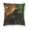 Wicked Elphaba Thropp Square Pillowcase Polyester Linen Velvet Pattern Zip Decor Throw Pillow Case Home Cushion Cover