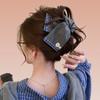 Large Plaid Fashionable Commuter Grab Clip Korean Version of the New Lazy Style Autumn and Winter Versatile Hair Accessories