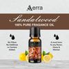 Aerra Sandelholz (Chandan) Duftöl (15ml) für Puja, Diffusor, Kerzen | Langanhaltendes Tempel-Aromaöl für Hochzeiten
