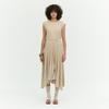 Ibiem Belted Flare Long Dress Emp6Wop020