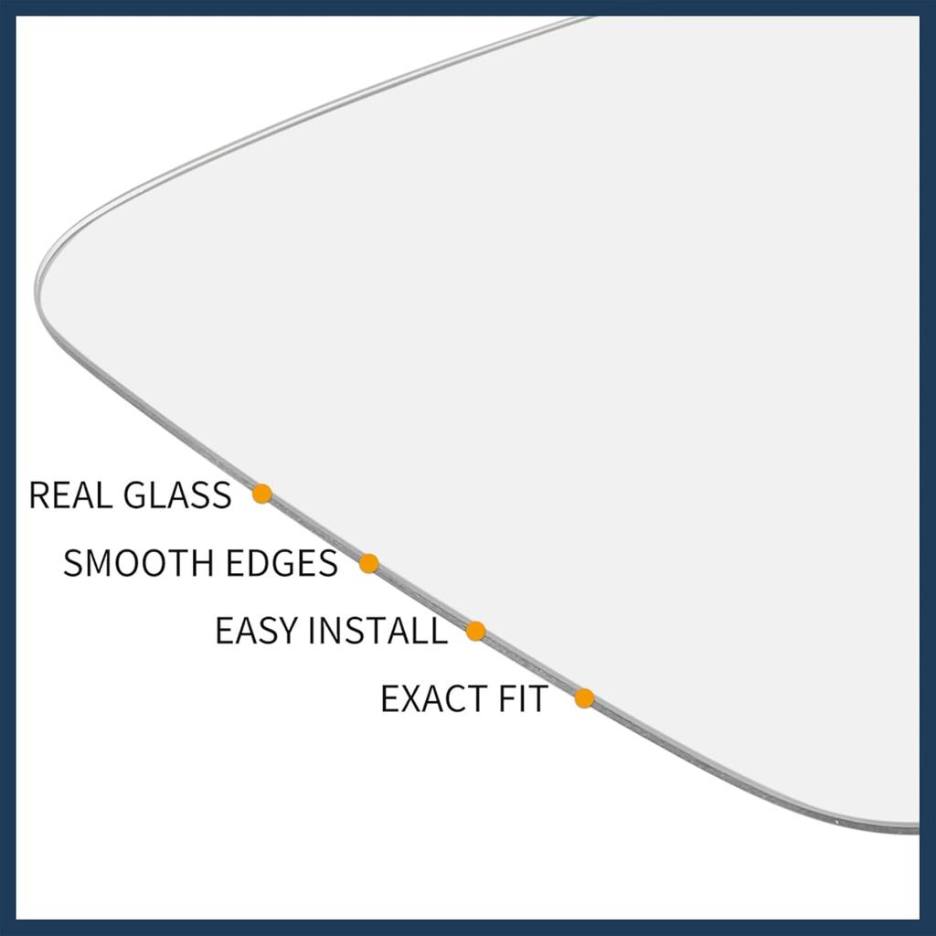 for Mercedes-Benz C230 C240 C280 C32 for AMG C320 C350 C55 for AMG Driver Left Side LH Rearview Heated Mirror Glass