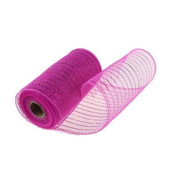 1 Roll Decorative Mesh Eco-friendly High Toughness Net Yarn Christmas Poly Mesh Ribbon Metallic Strips Decor for Home