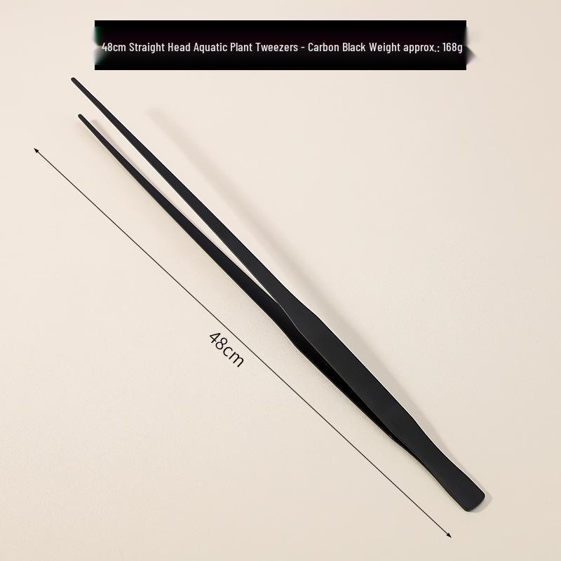 Popular Stainless Steel Tweezers with Silicone Tips for Reptile Feeding and Aquatic Plant Care