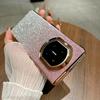 Shiny Rhinestone Glitter Galvanized With Electroplated Frame Case For Huawei Mate X7 Mate X6 X5 X3 Slim Bling Protection Cover