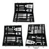 Brangdy 26-Piece Stainless Steel BBQ Tool Set with Aluminum Case