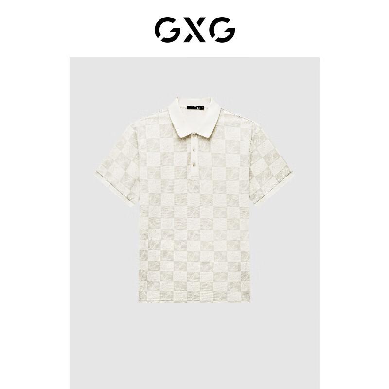 GXG Men s Checkered Print Polo Shirt XXL