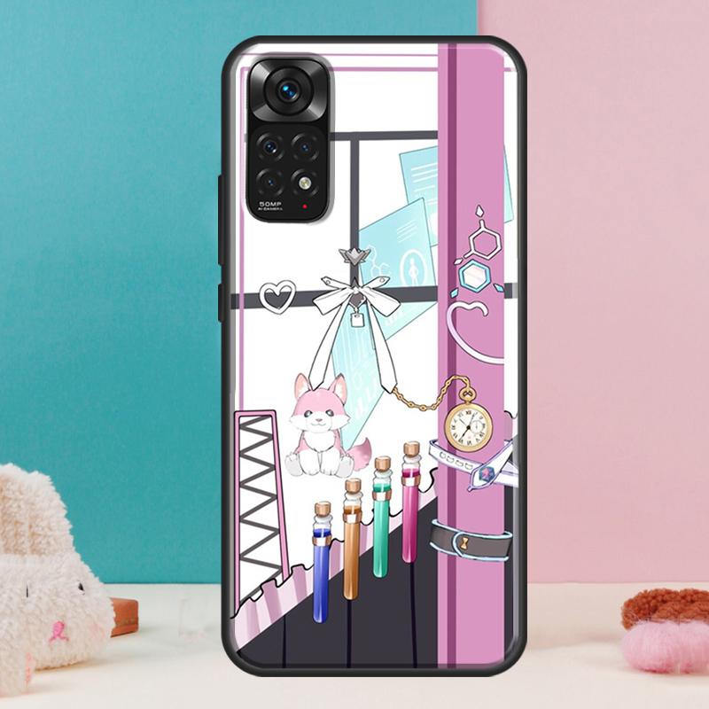 Hololive Case For Xiaomi Redmi Note 13 Pro 14 12 11 9 10 9S 10S 11S 12S Redmi 14C 13C 10C 12C Cover