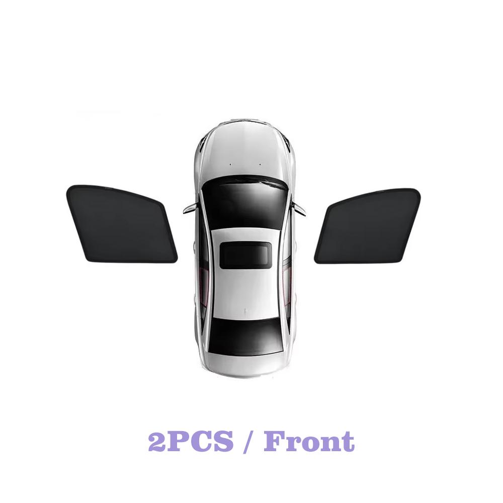 Car Mesh Sun Shade For Tesla Model3 Accessories Model 3 2018-2024 Sunshades Auto Windshield Window Visor Anti-UV Breathable Part