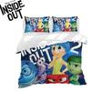 Delightful Inside Out2 Bedding Set For Kids Cartoon Anime Print Soft And Cozy