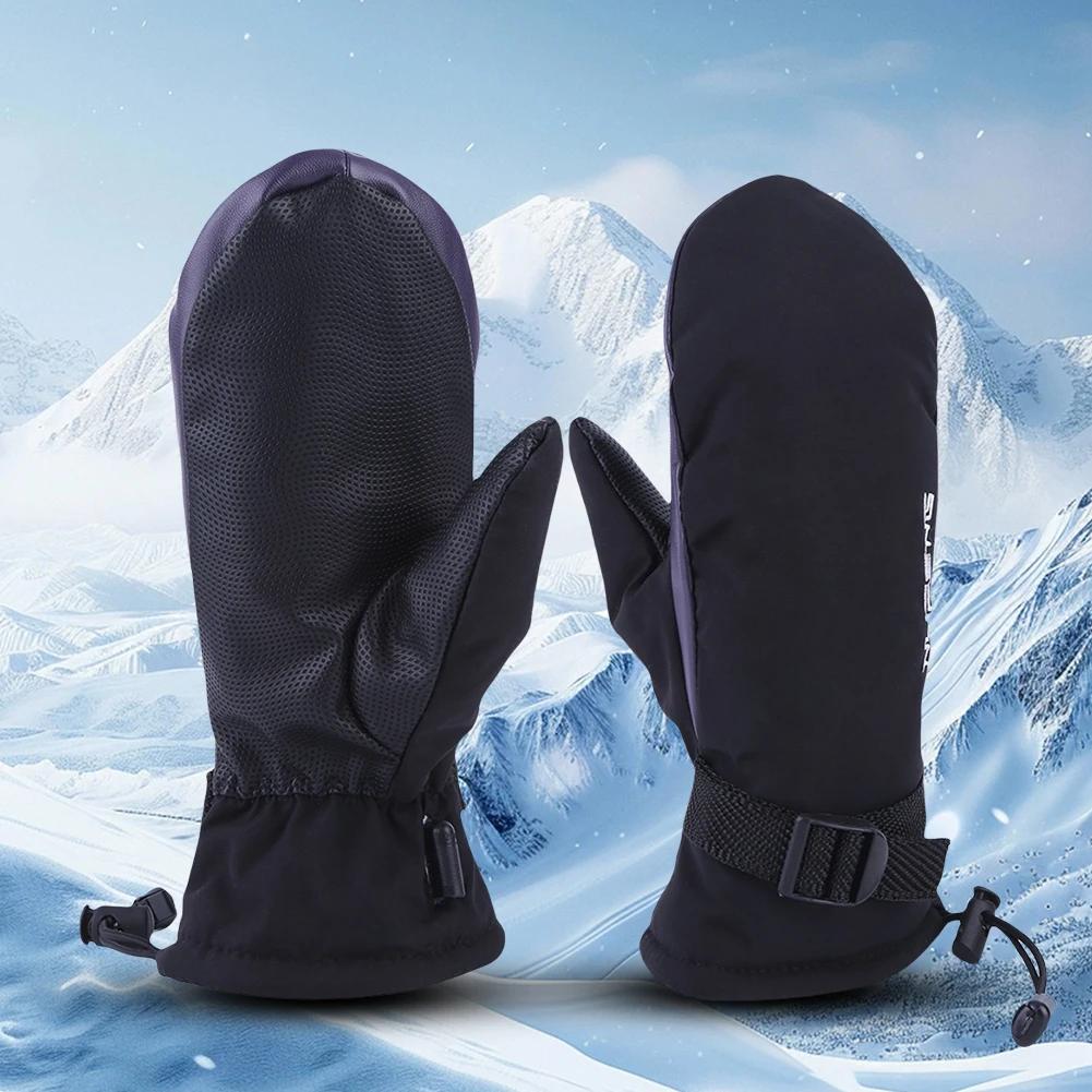 Electric Heating Gloves USB Charging Hand Warmer Gloves Cold-Proof 3 Gear Temperature for Climbing Hiking Cycling