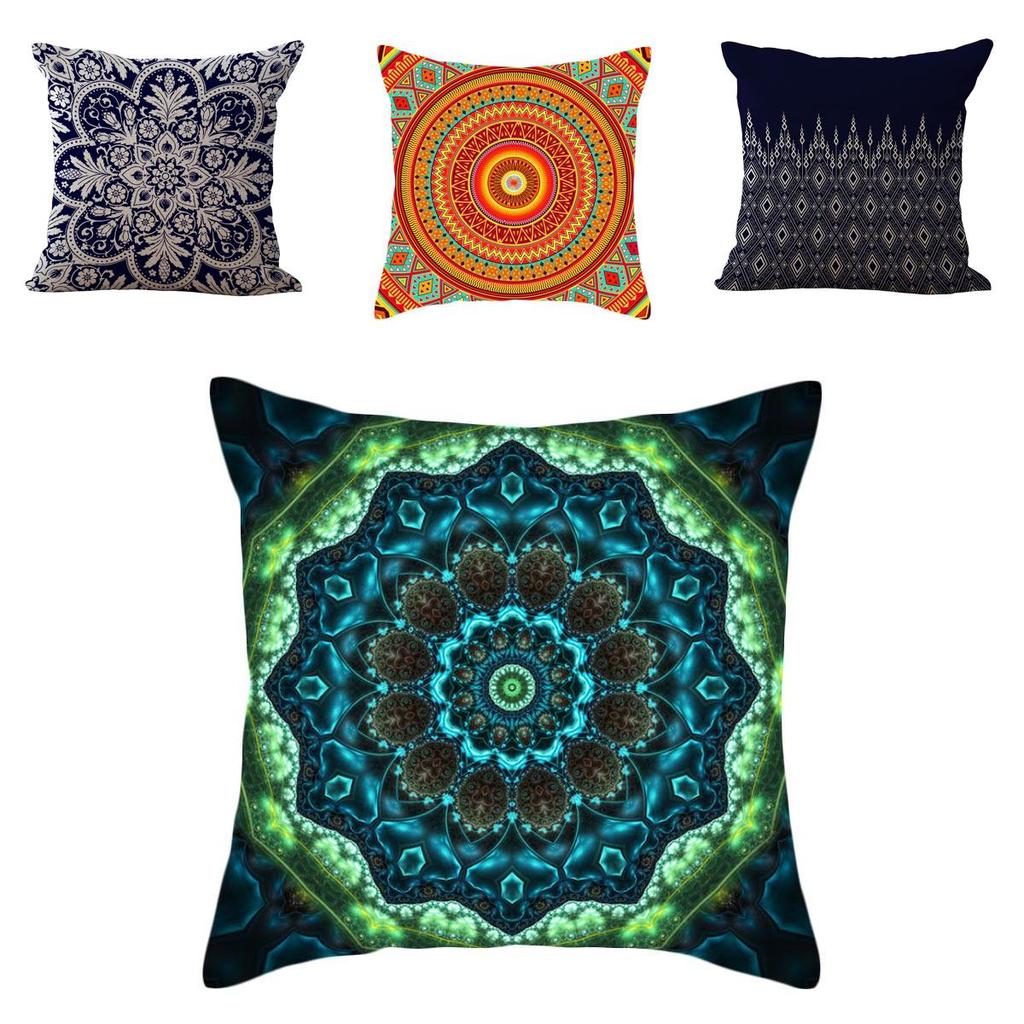 Premium Vintage Baumwolle Leinen Kissenbezug Kissenhülle Für Elegante Dekoration