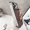 Plating Frameless Matte Leather Magnetic Case For For Iphone 17 Pro Max 16 13 14 15 Plus For Magsafe Thin Heat Hissipation Cover