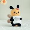 Cute Crochet Frog Toy - Fun Animal Gift