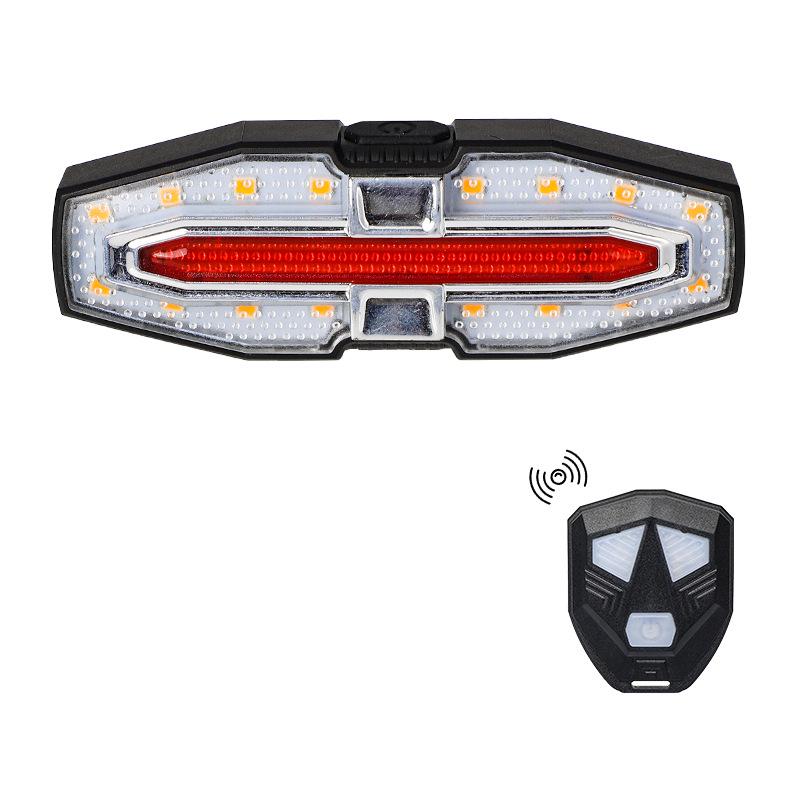 CEROHS Bicycle Remote Control Tail Light with Speaker and Turn Signals