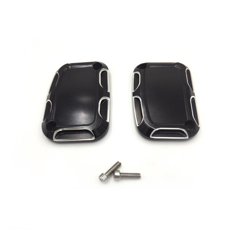 CNC Motorcycle Accessories for Harley Road King: Front Brake & Oil Pump Covers