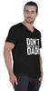 Inkmeso Letter Printed   Don  t Make Me Use My Dad Voice   Mens Tshirt For Daddy's Jersey