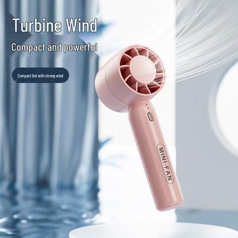 T10 High-Speed Portable Mini Handheld USB Fan with Silent Adjustment