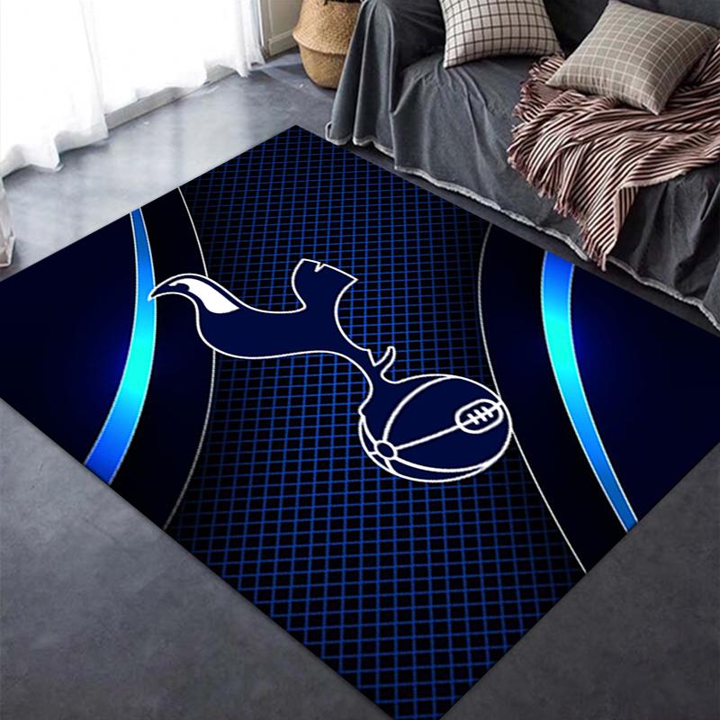 Tottenham Hotspur FC Carpet Rug for Living Room Bedroom Home Sofa Decoration,Kids Play Non-slip Floor Mat