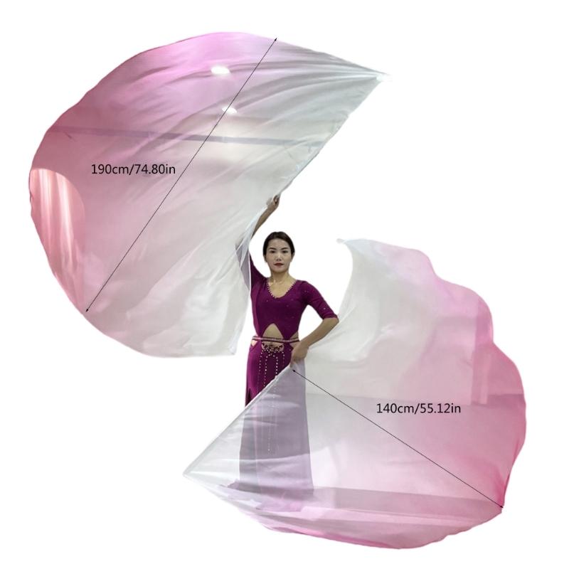 2Pcs Semicircle Praise Church Flags Praise Dance Worship Flags with Scalable Rod for Worship Dance Practice Performances