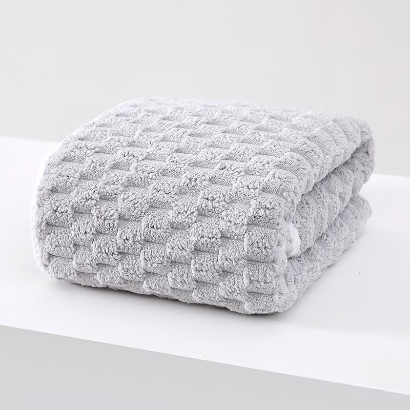 Adult Super Absorbent Ultra-fine Towel, Quick Drying Texture Towel, Soft Home Bath Towel