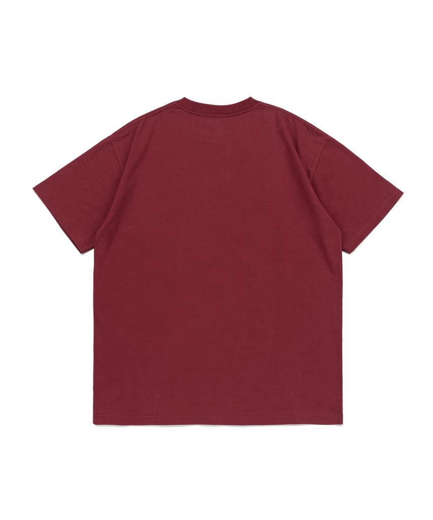 NET SOCIAL CLUB Serpent Of The Apocalypse Unplugged Graphic Short Sleeve T-Shirt (Burgundy)