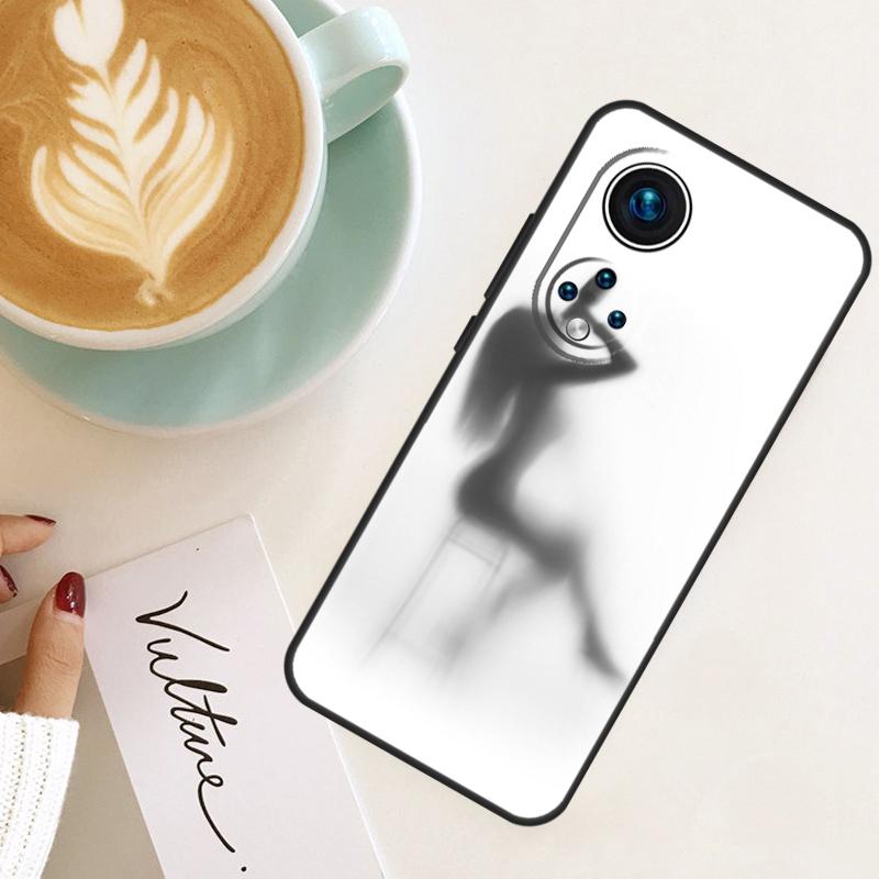 Woman Silhouettes For Honor Magic 7 Lite 6 8 Pro Case For Honor 200 400 50 70 90 X8c X8b X9a X9b X9c X9d Win RT