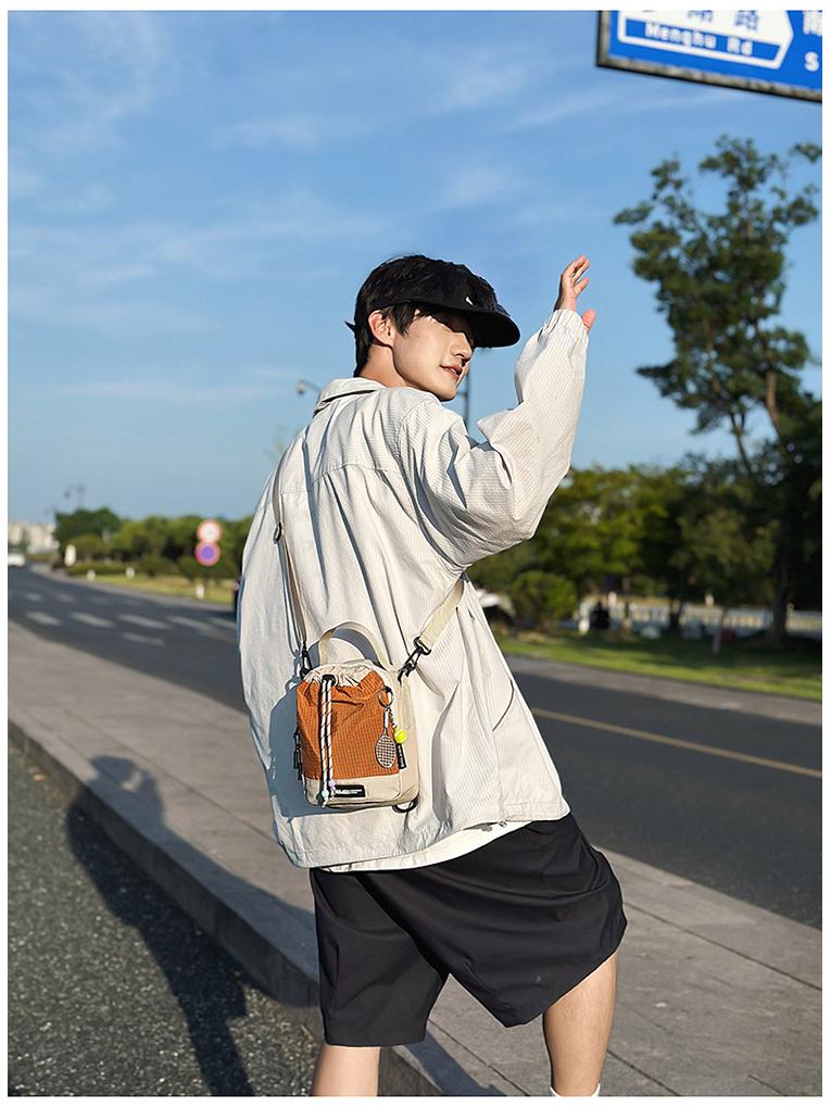 Unisex Lightweight Waterproof Crossbody Water Bottle Backpack for Hiking and Travel