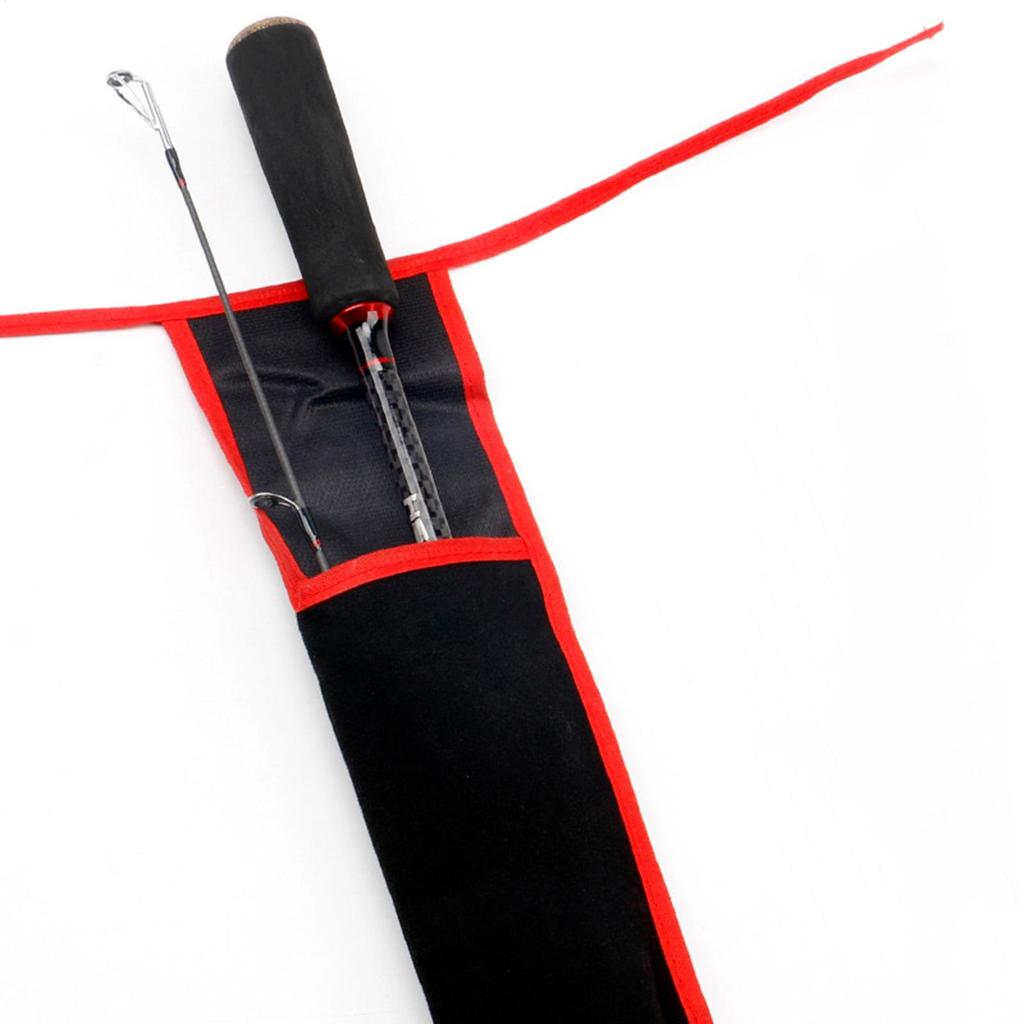 Fishing Rod Sleeve Thickened Fishing Pole Cover Scratch-proof Protector Fishing Reel Pole Storage Bag for Outdoor Equipment