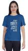 Inkmeso Women T Shirt If My Mouth Doesn't Say It My Face Definitely Will Letter Printed Sarcastic Crew Neck Top