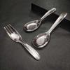 Zhinianhua 316 Stainless Steel Kids Fork and Spoon Set