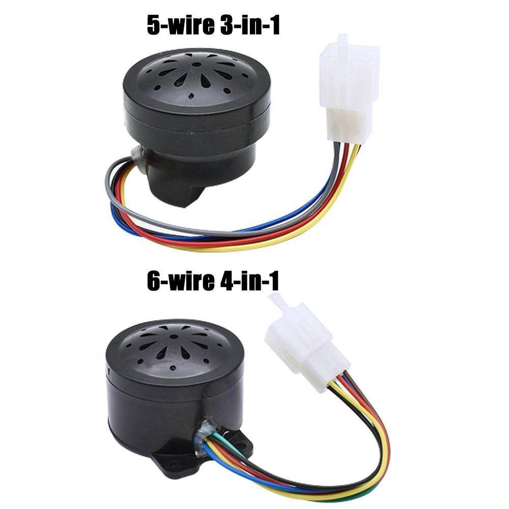 Bike Accessories Anti-theft Reversing Voice Reversing Voice Horn Tricycle Horn E-bike  Buzzer Horn