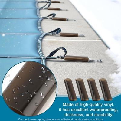 Universals Pool Cover Spring Protectors Durability Sleeves For Winter Protecting And Multiple Equipment Compatibility