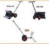 Large Wheeled Hand-Pushed Snow Shovel - Snow Removal Tool & Pusher Artifact