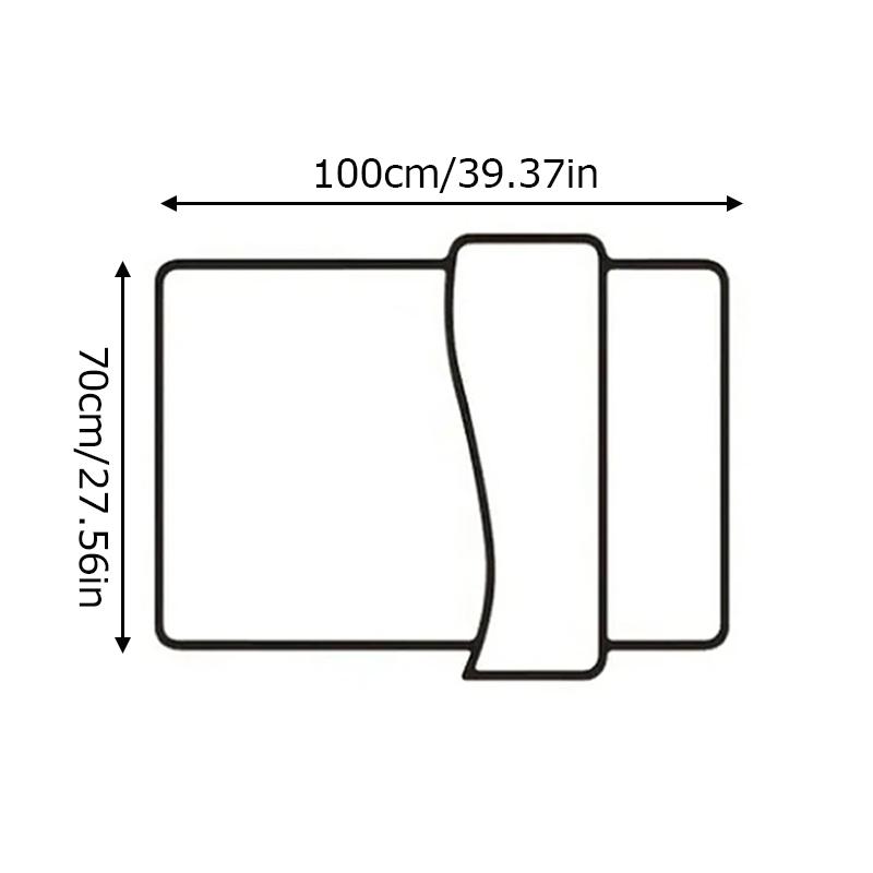 1 couverture polaire épaisse et chaude en peluche double face en forme de lapin, super douce, couleur unie, pour voiture, animal de compagnie, bureau