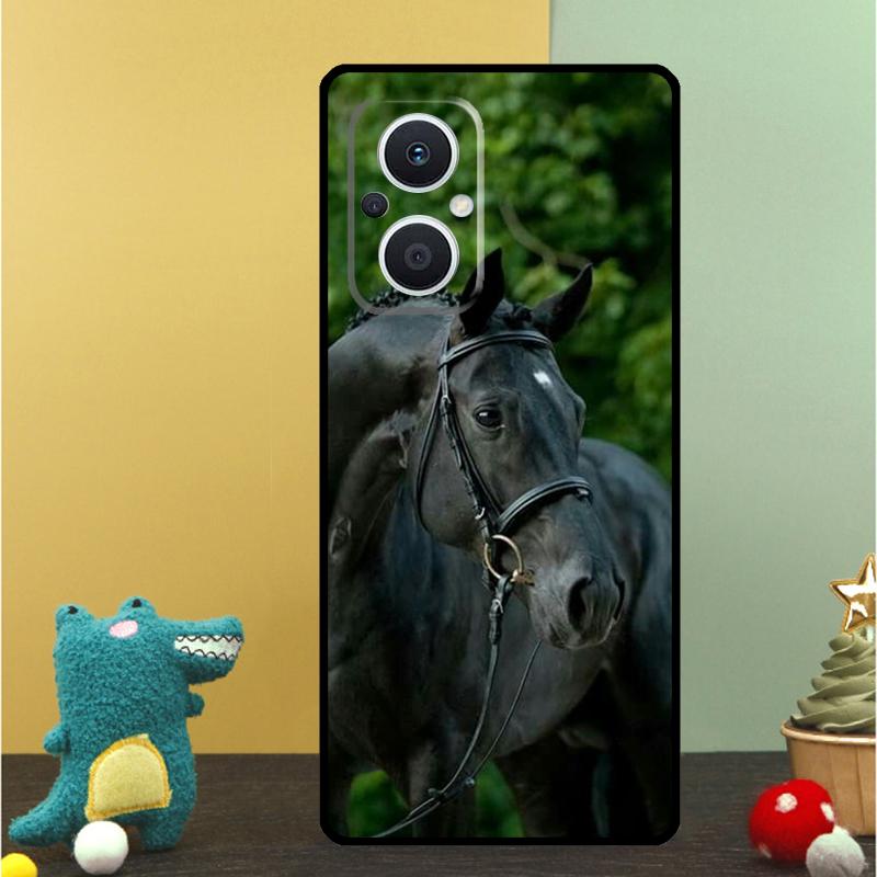 

Animal Steed Horse Case For OPPO Reno 15F 14F 11 12 13 F 14 10 15 Pro 7 8 Lite OPPO Find X5 X6 X8 X9 Pro Cover OPPO Find X9