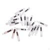 20 Pieces Fishing Rattles Bar Insert Tube Rattle Attract White Accessories