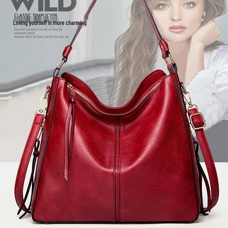 Shiling Women's PU Handbag: Autumn Collection Large Capacity Tote, Shoulder & Messenger Bag