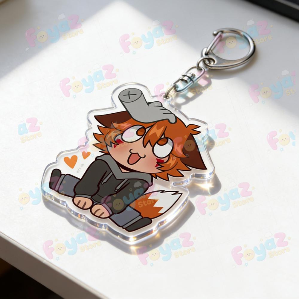 Anime YKMET Keychain Accessories Bag Keyrings Jewelry Manga Fans Gifts