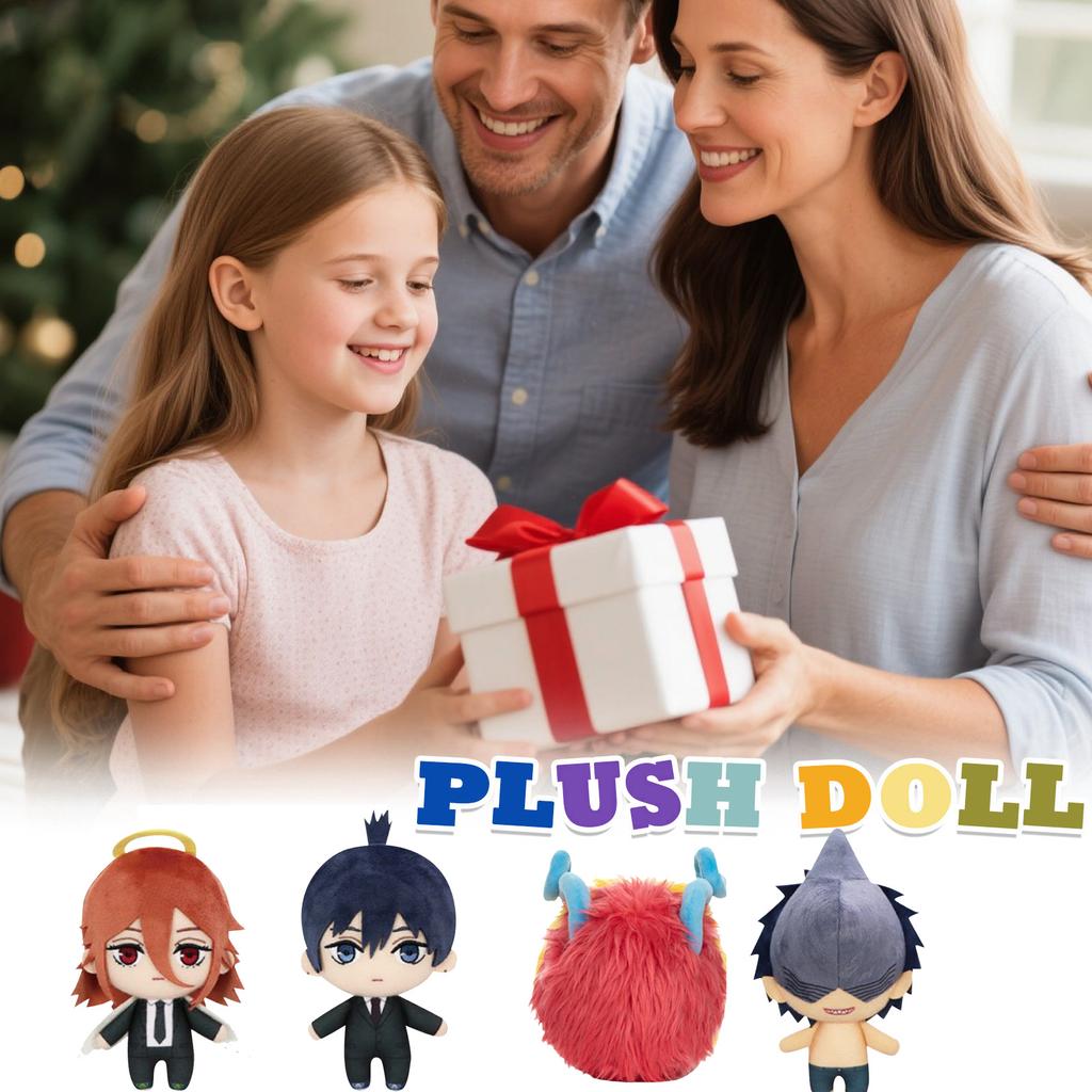 Plush Doll, Toy Gift, Cartoon , Children's Rag Doll, Children's Gift Pillow