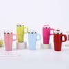 Simple 14oz Stainless Steel Vacuum Insulated Car Cup with Handle - Portable Outdoor Ice Buster